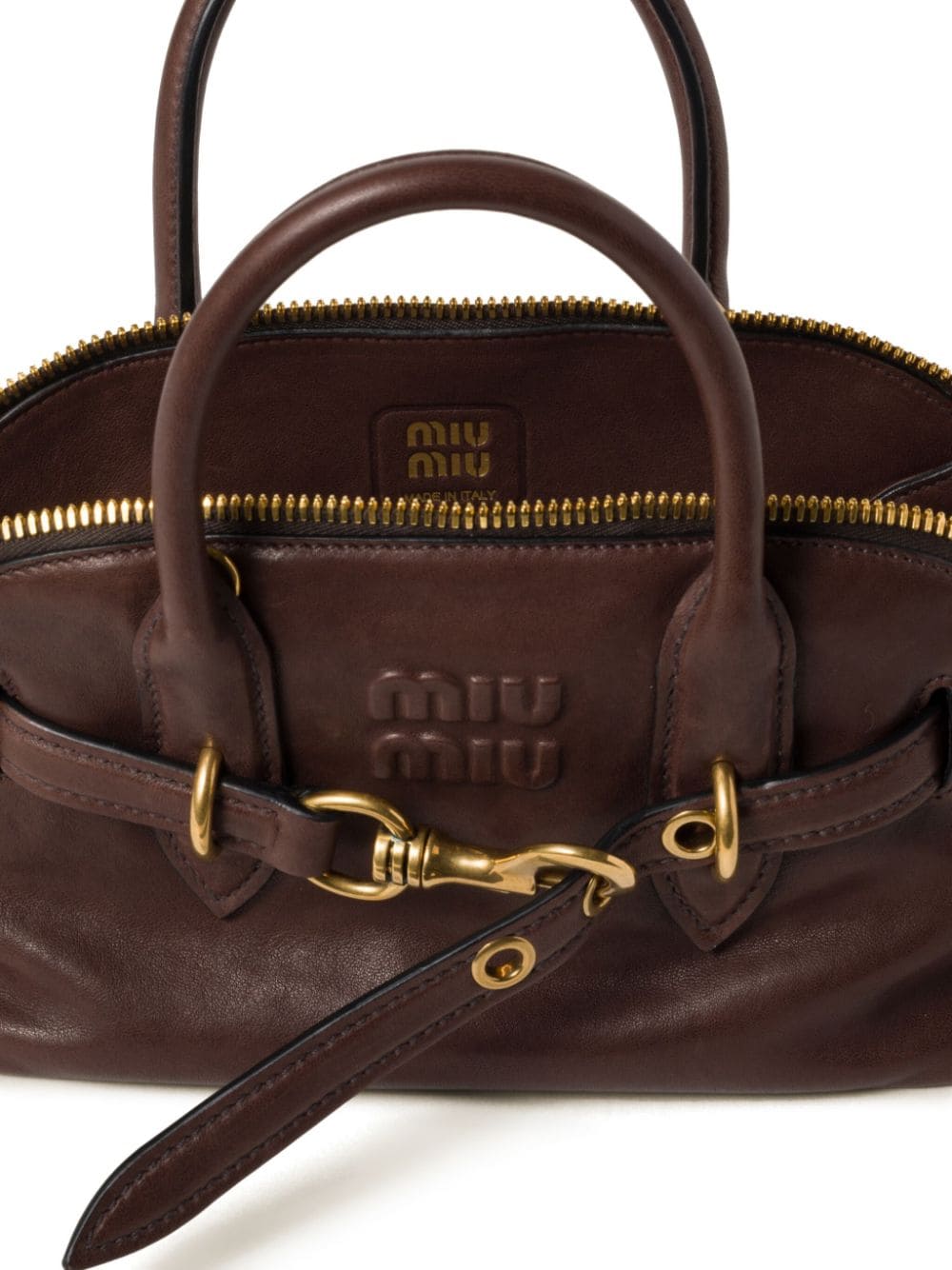 Aventure Nappa Leather Top-Handle Bag – Briarwood