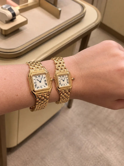 PANTHÈRE WATCH - YELLOW GOLD