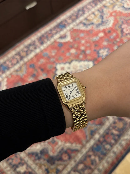 PANTHÈRE WATCH - YELLOW GOLD