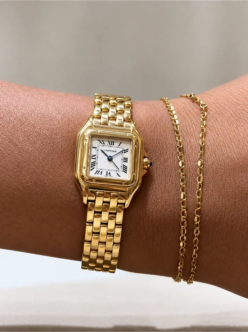 PANTHÈRE WATCH - YELLOW GOLD