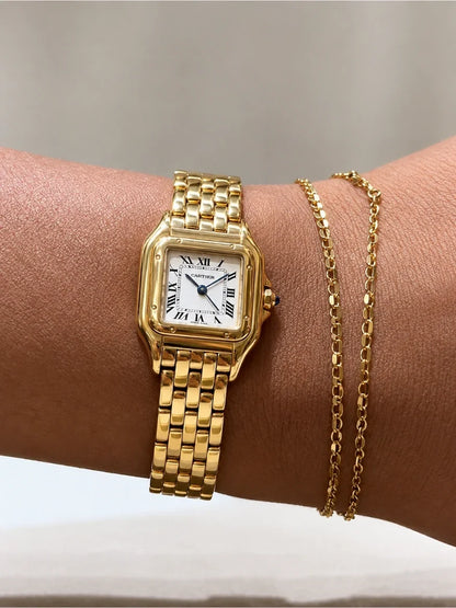 PANTHÈRE WATCH - YELLOW GOLD
