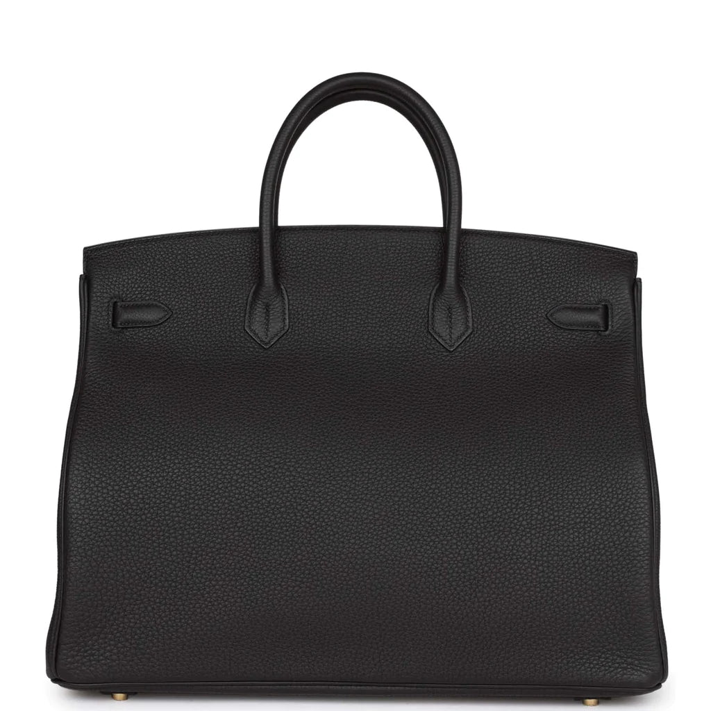 H Birkin 40 Black Togo Gold Hardware