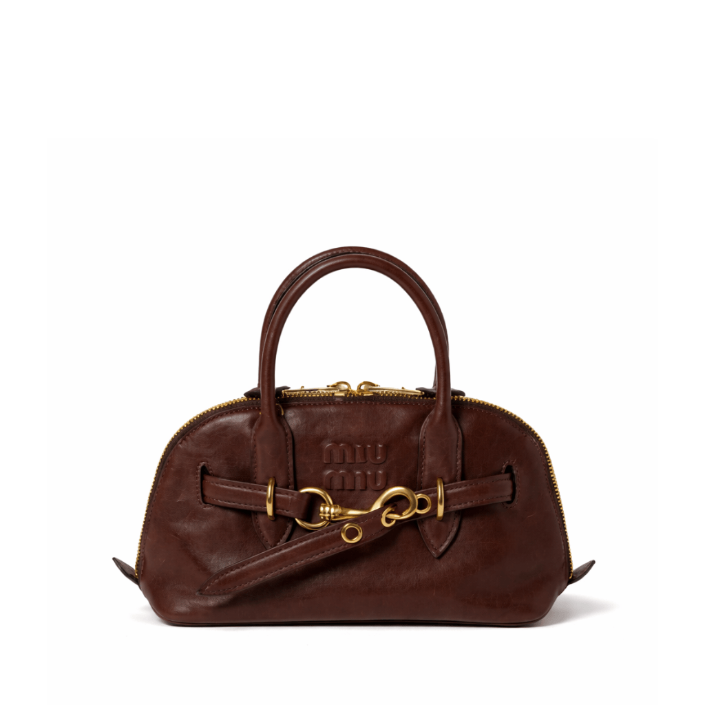 Aventure Nappa Leather Top-Handle Bag – Briarwood