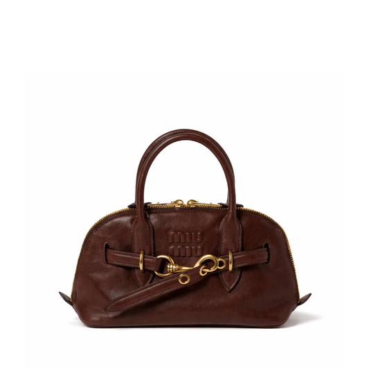 Aventure Nappa Leather Top-Handle Bag – Briarwood