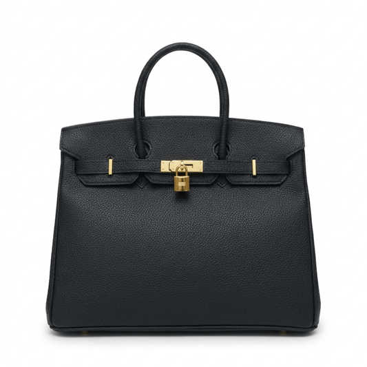 H Birkin 40 Black Togo Gold Hardware