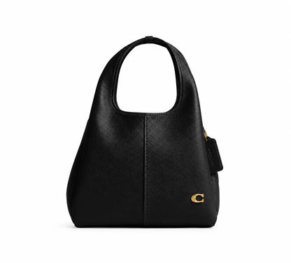 Die Lana Schultertasche 23 – Messing/Schwarz