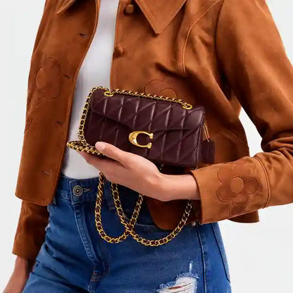 Tabby Schultertasche 20 Gesteppt