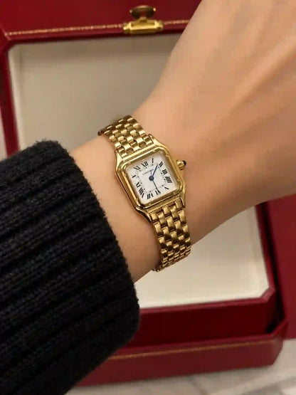 PANTHÈRE WATCH - YELLOW GOLD