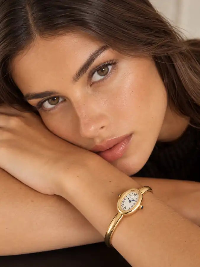 BAIGNOIRE WATCH – YELLOW GOLD BRACELET