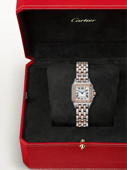PANTHÈRE CRYSTAL WATCH – ROSE GOLD