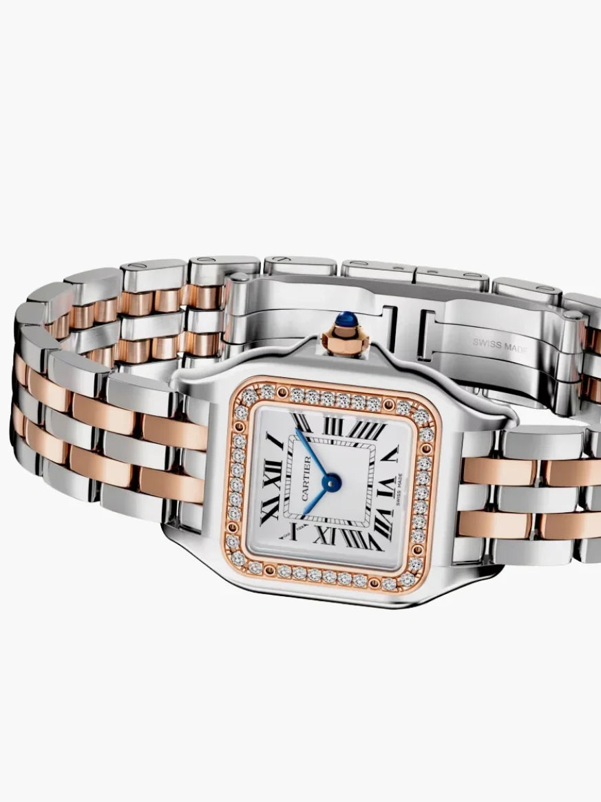 PANTHÈRE CRYSTAL WATCH – ROSE GOLD