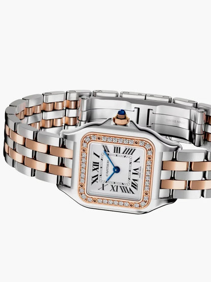 PANTHÈRE CRYSTAL WATCH – ROSE GOLD