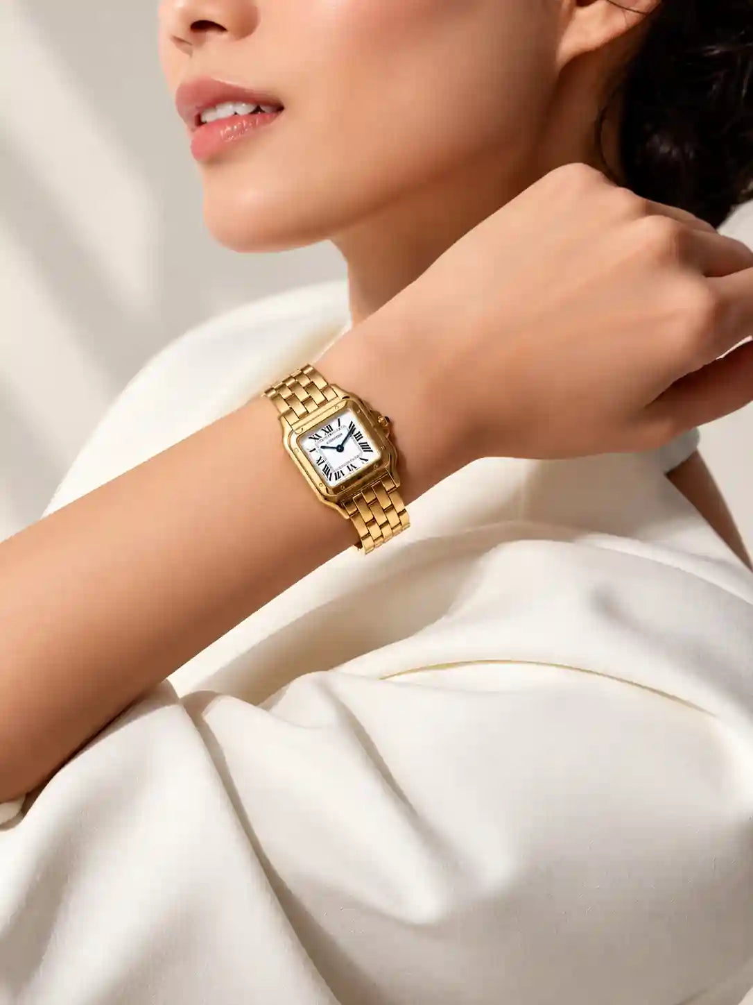 PANTHÈRE WATCH - YELLOW GOLD