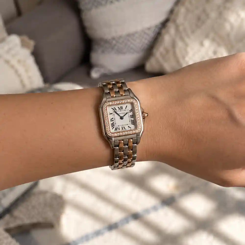 PANTHÈRE CRYSTAL WATCH – ROSE GOLD