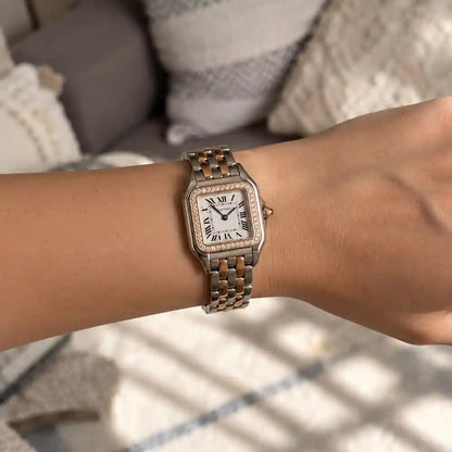 PANTHÈRE CRYSTAL WATCH – ROSE GOLD